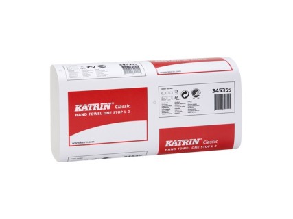 Katrin Classic One Stop L2  бумажные полотенца 2 слоя 110 листов